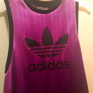 Purple Adidas Jersey Size Medium